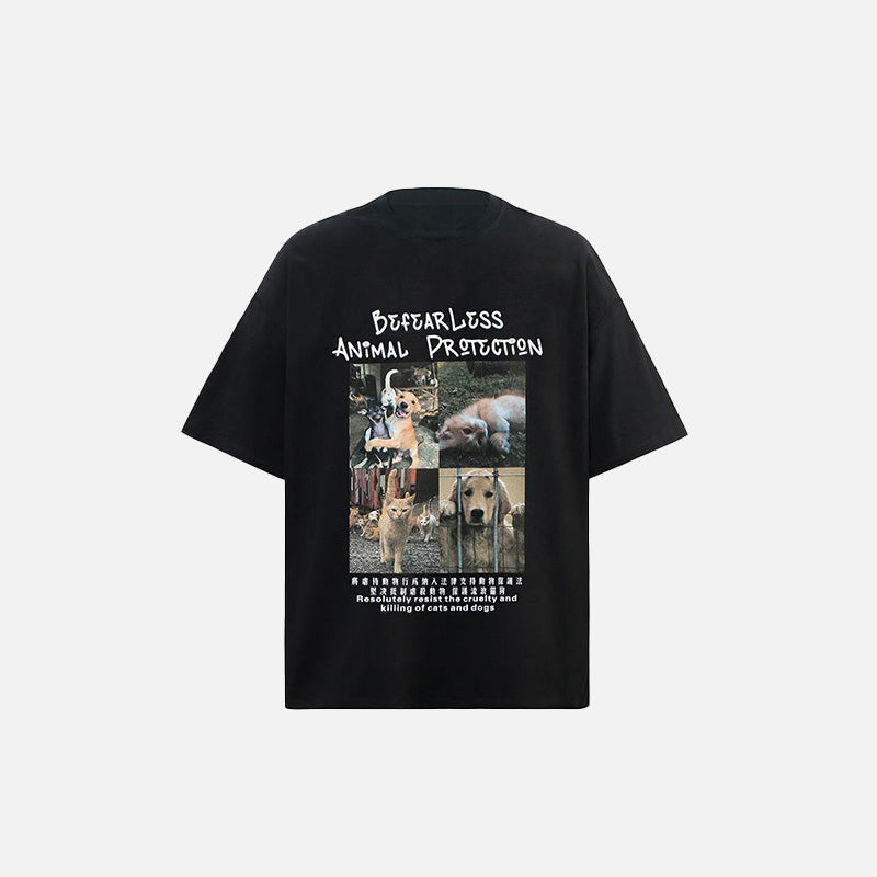 T-Shirt mit Hundemotiv