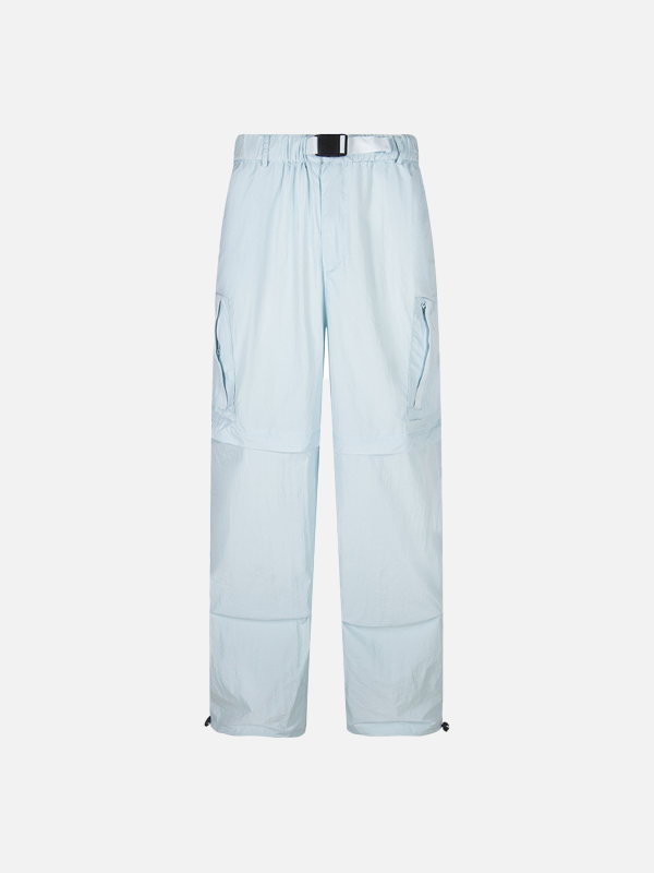 Y2K Oversize-Gürtel-Funktions-Freizeithose