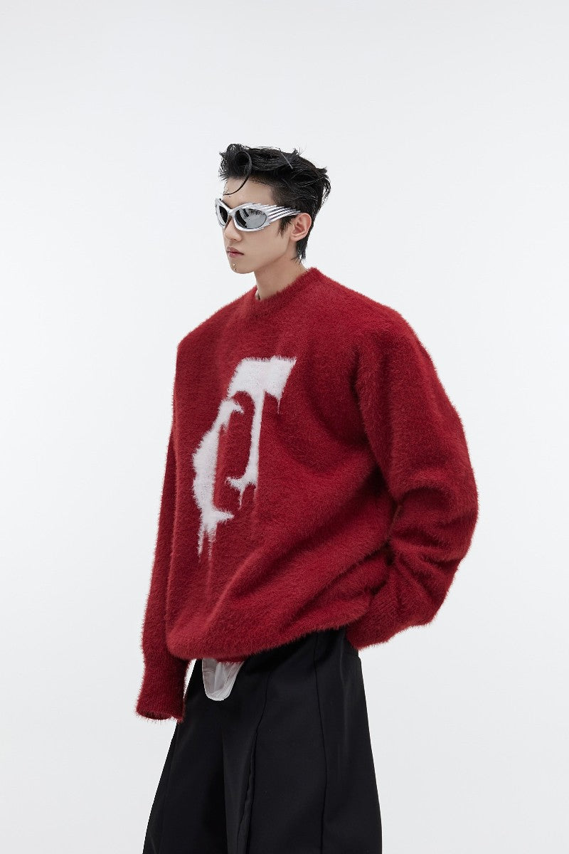 Mohair-Logo-Pullover