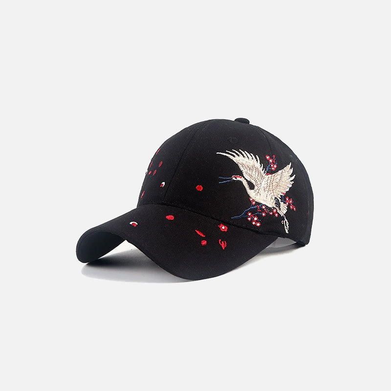 Chapeau de fleur de grue