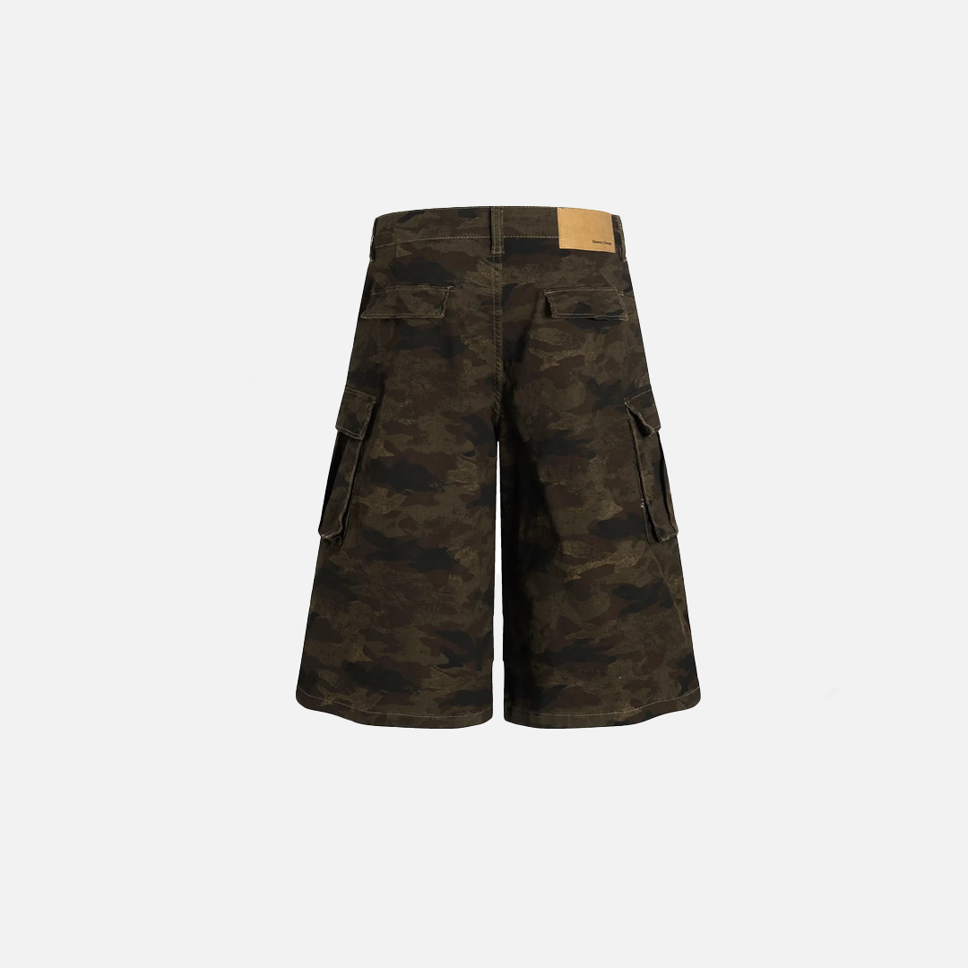Amerikanische Freizeit-Camouflage-Shorts