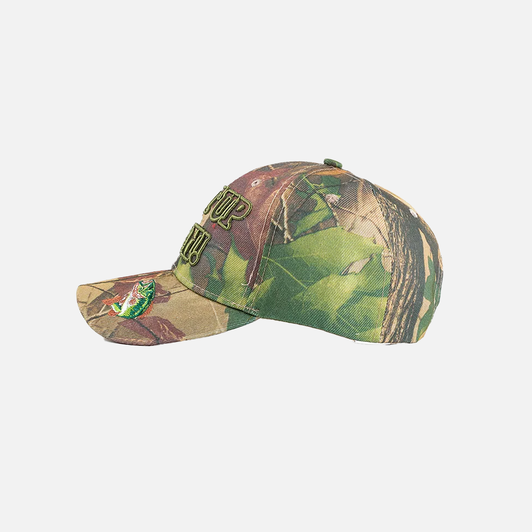 Casquette de baseball tendance à broderie camouflage