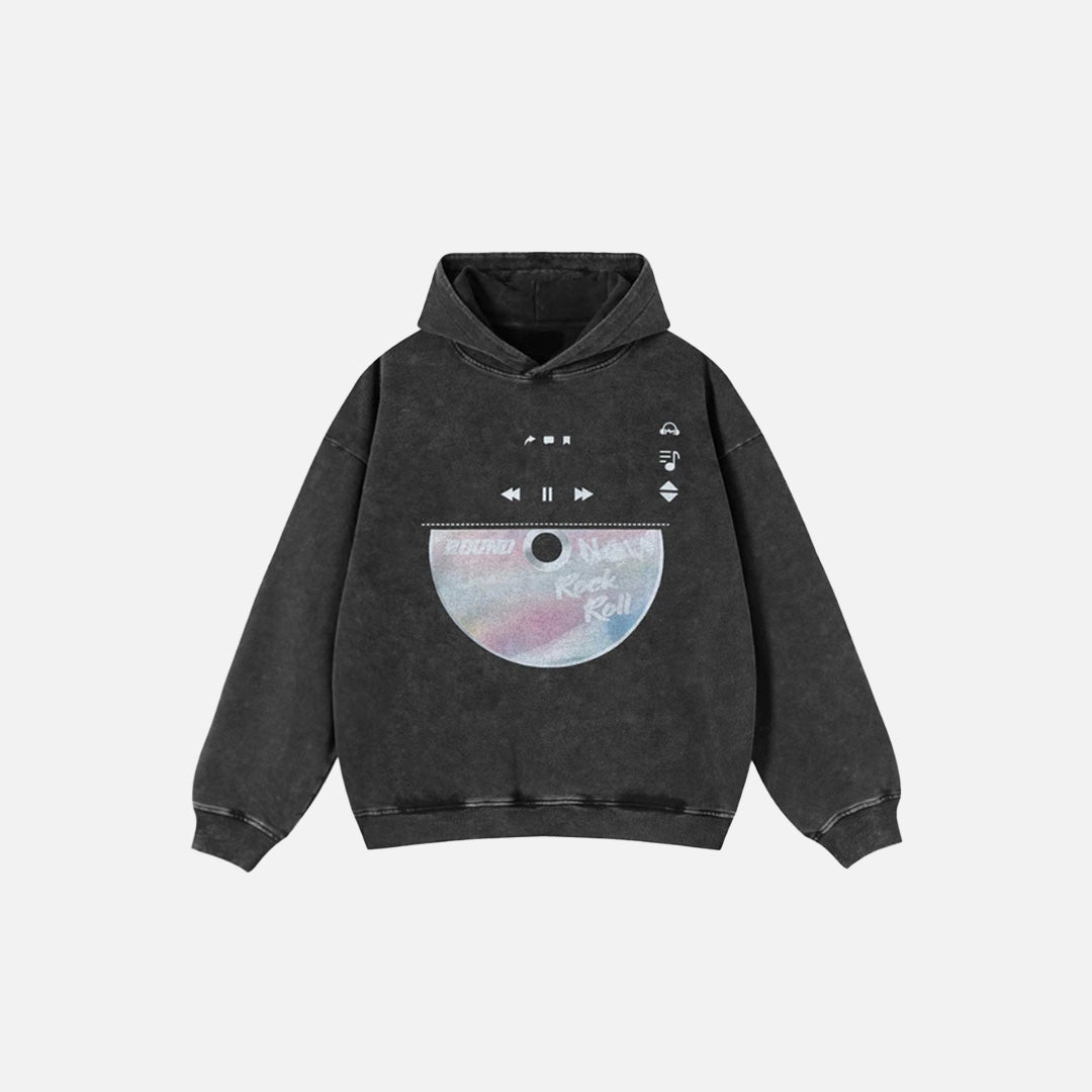 Y2K Retro Soundwave Hoodie