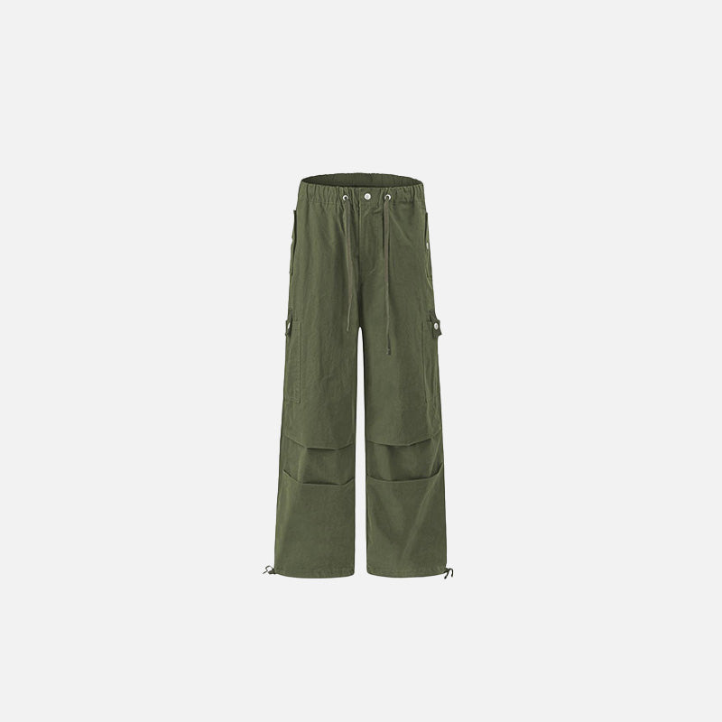 Cargo-Jeans mit unregelmäßigem Schnitt