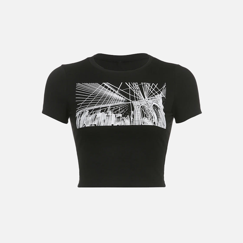Gothic Damen Matrix T-Shirt