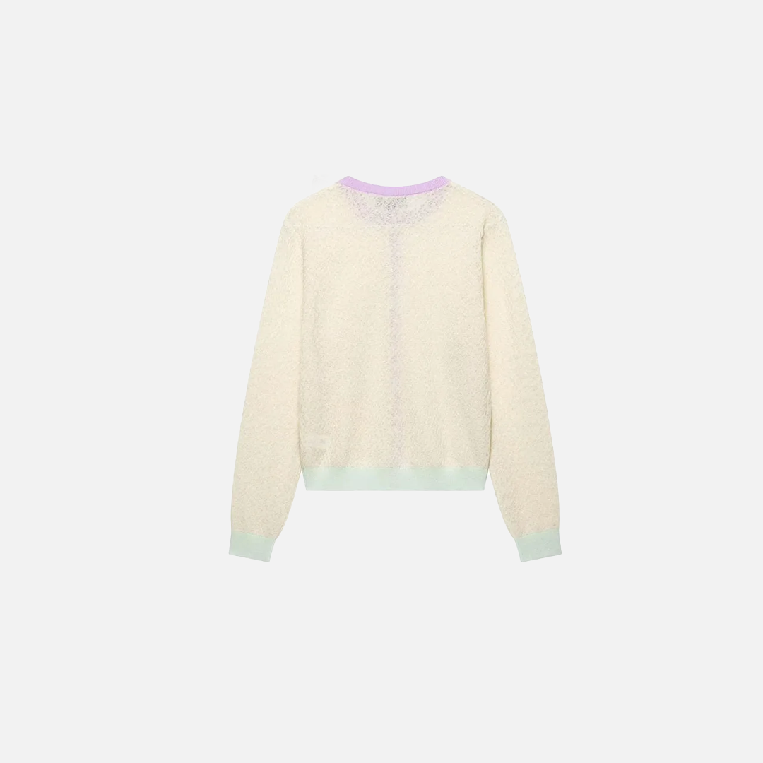 Elegante, langärmlige Strickjacke für Damen