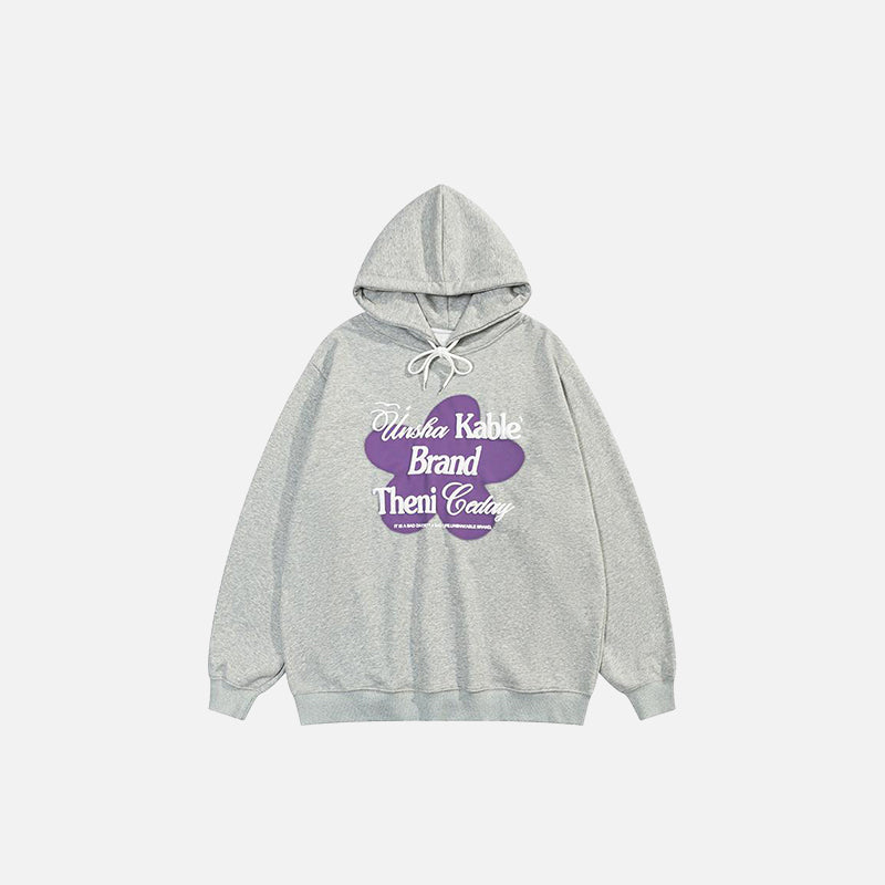 Sweat à capuche Fleur inébranlable