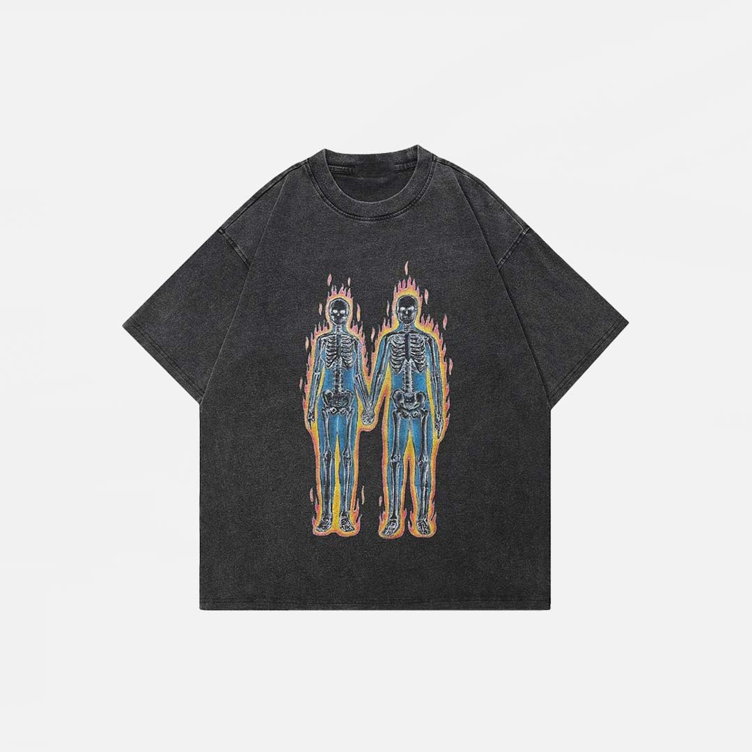 Streetwear-T-Shirt mit Grafikprint