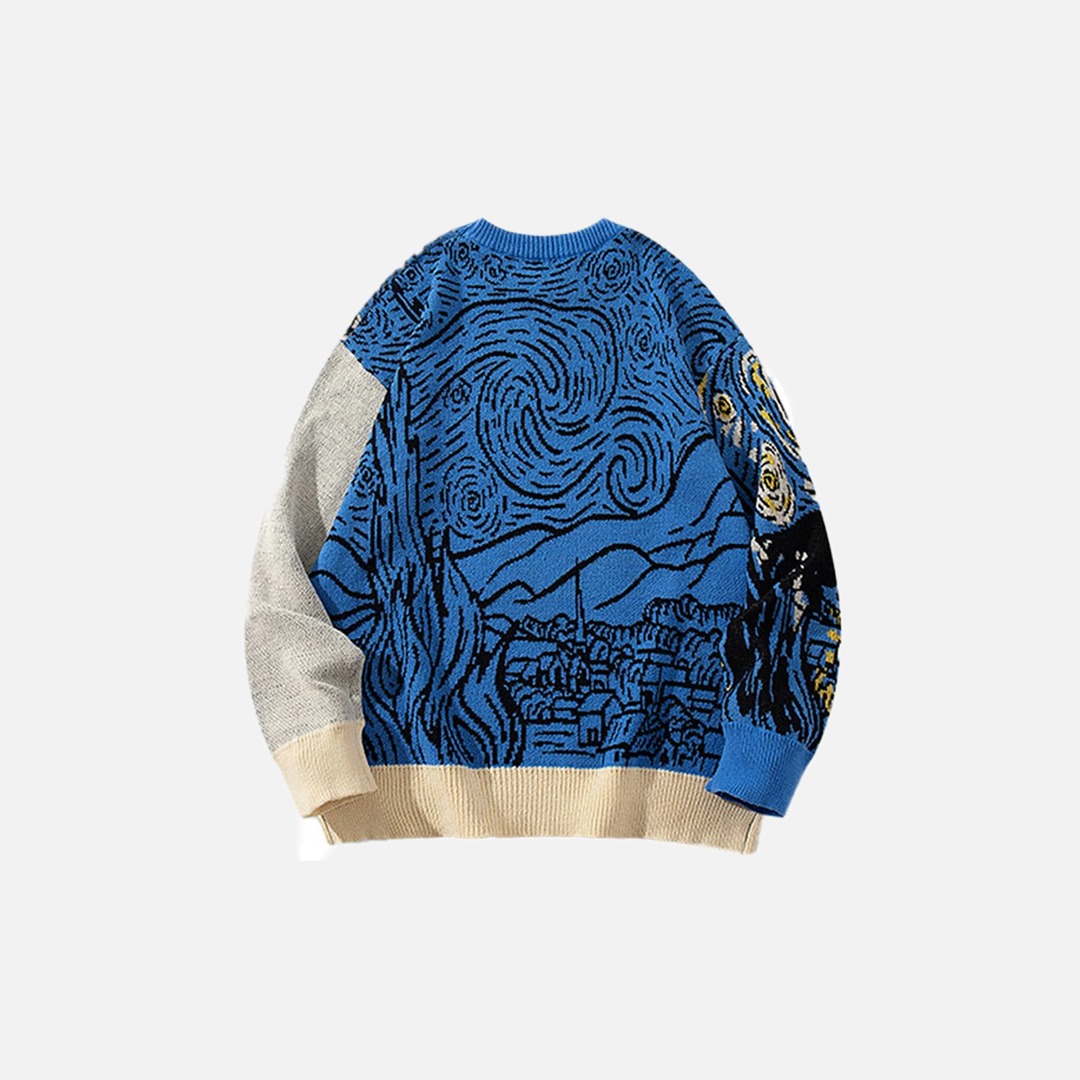Pull en maille oversize à manches longues Signature Cool