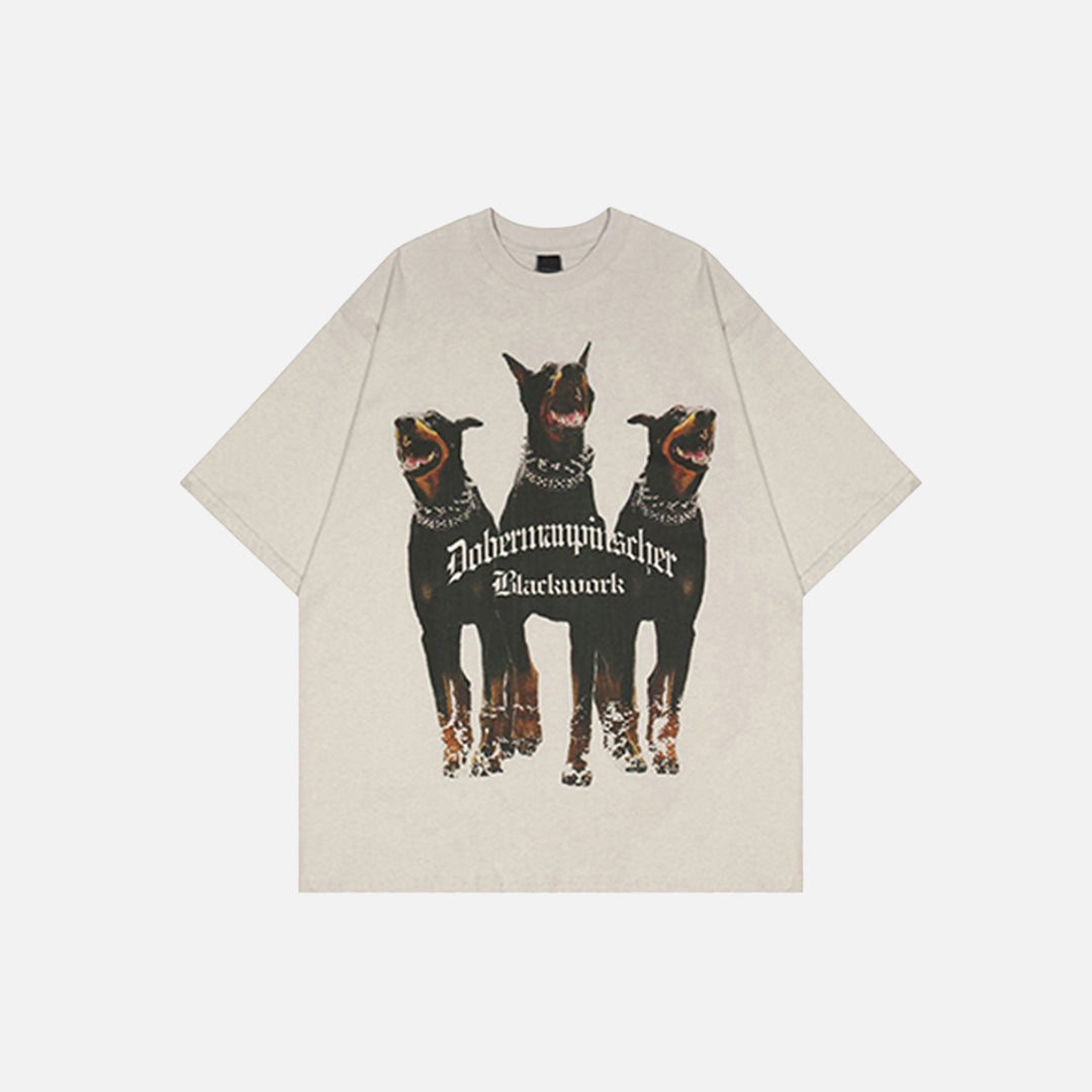 T-shirt Rottweiler Doberman