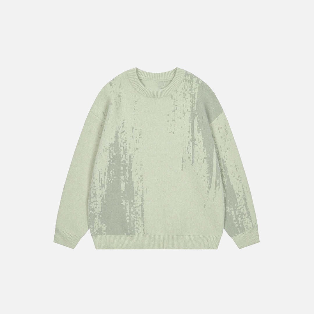 Glitch Matrix Pullover