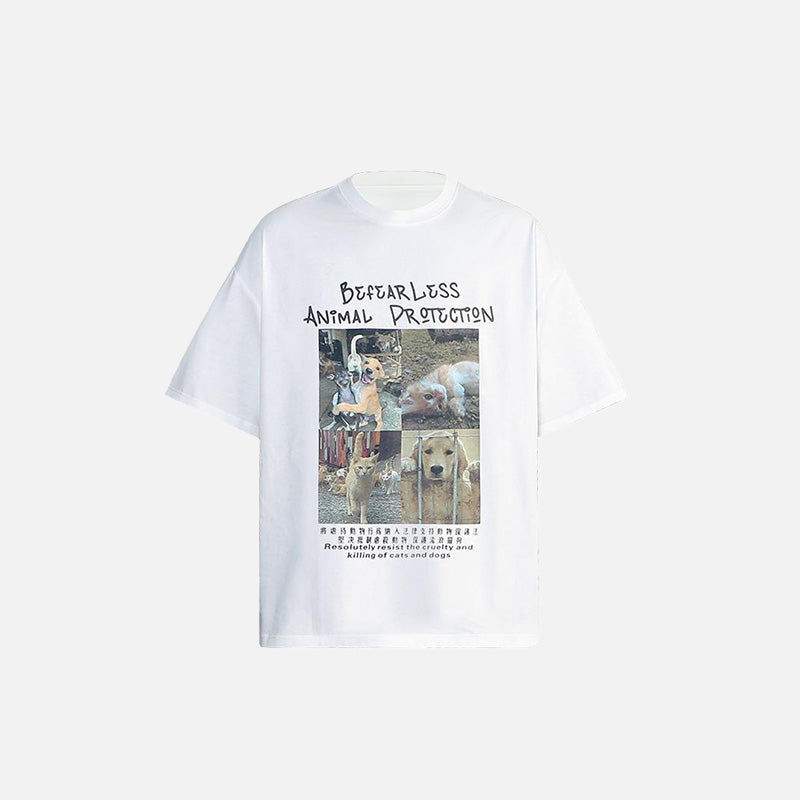 T-Shirt mit Hundemotiv
