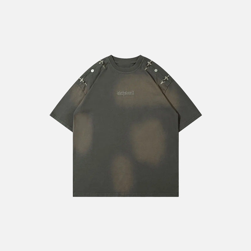 Vintage Loose Punk Washed T-Shirt