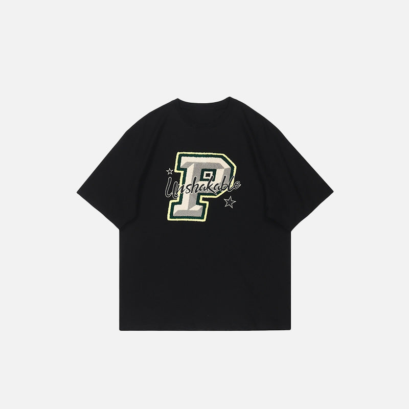 Locker geschnittenes, kurzärmeliges Power-T-Shirt