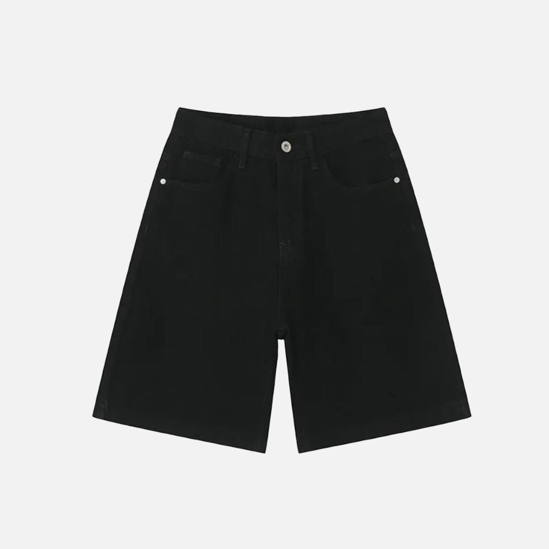 Retro-Chic-Denim-Shorts