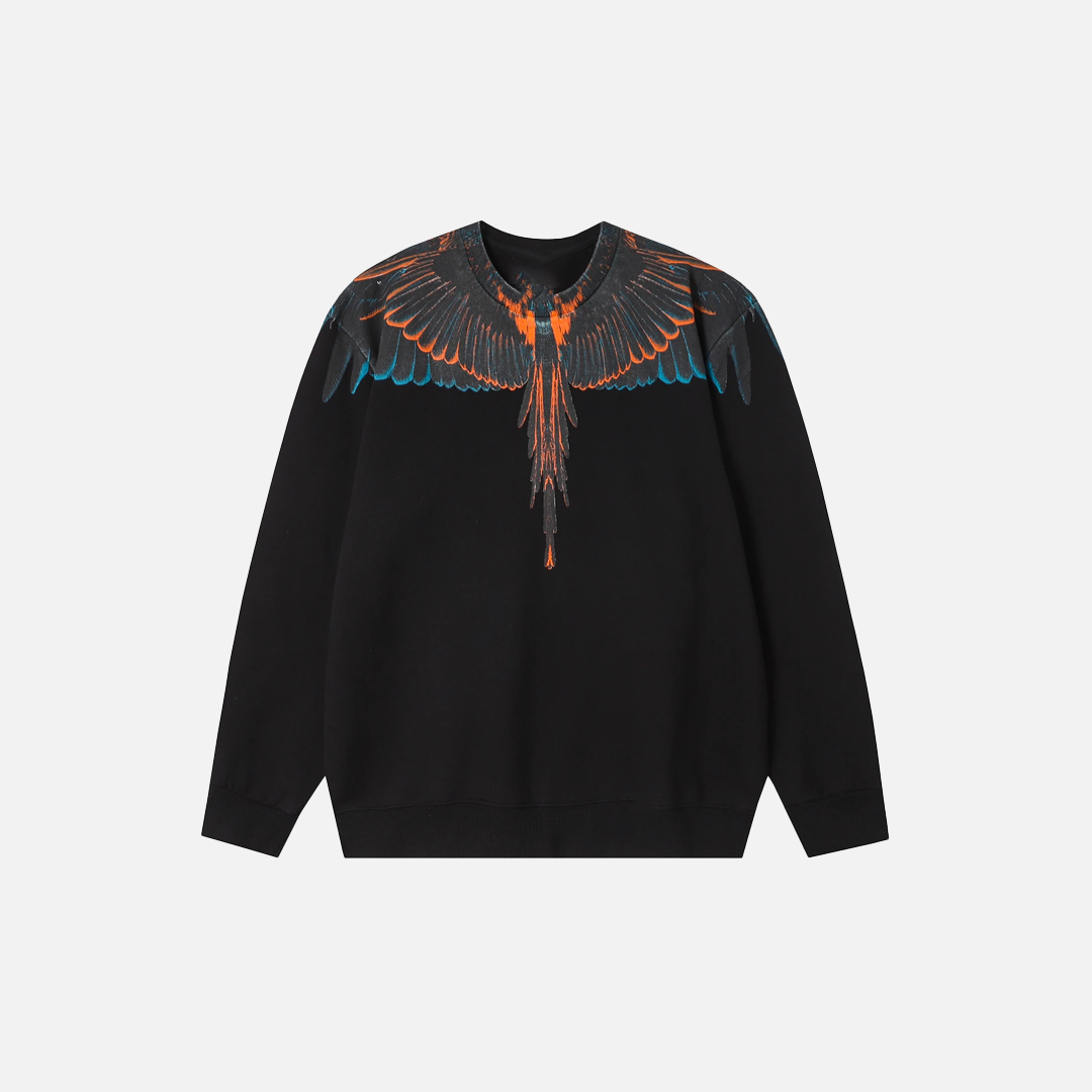 Premium Marcelo Burlon Sweatshirt mit Flügelprint