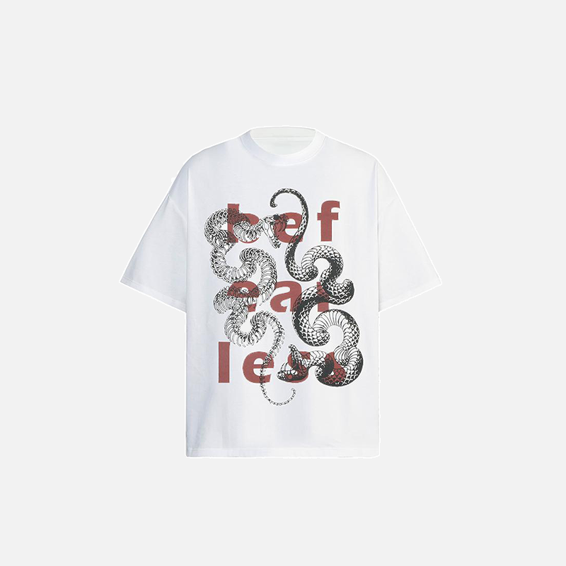 T-shirt graphique Serpent Swirl