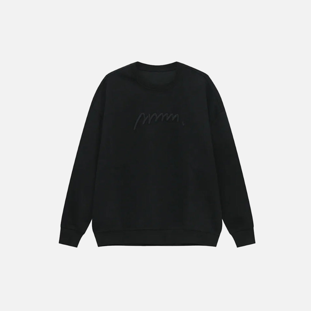 Modernes einfarbiges Sweatshirt