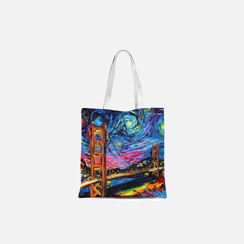 Sac fourre-tout écologique Night City Retro Leisure