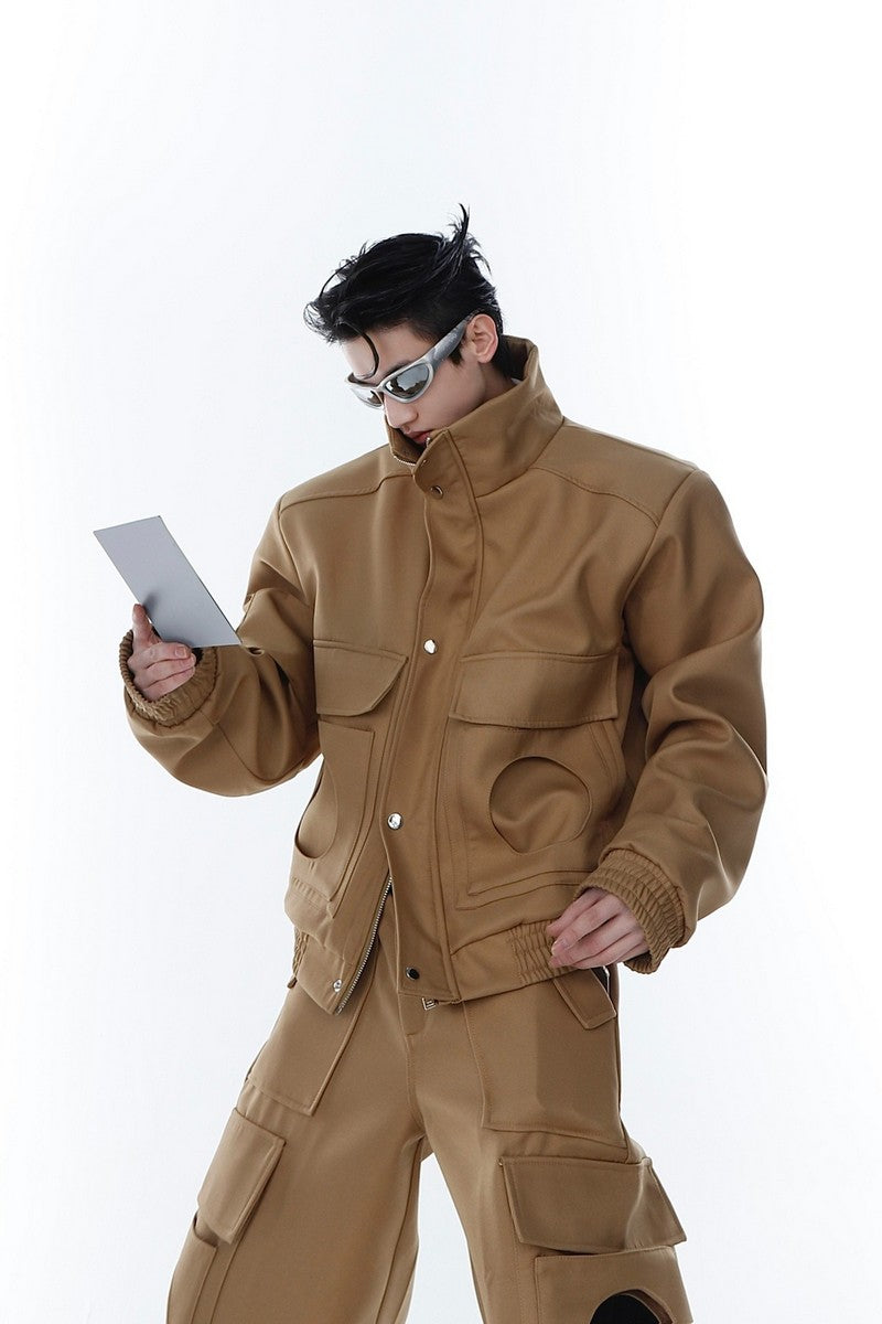 Spiegellederjacke