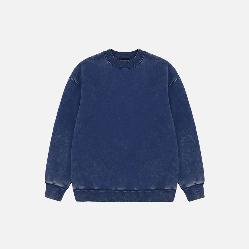 High Street Retro-Sweatshirts im Used-Look