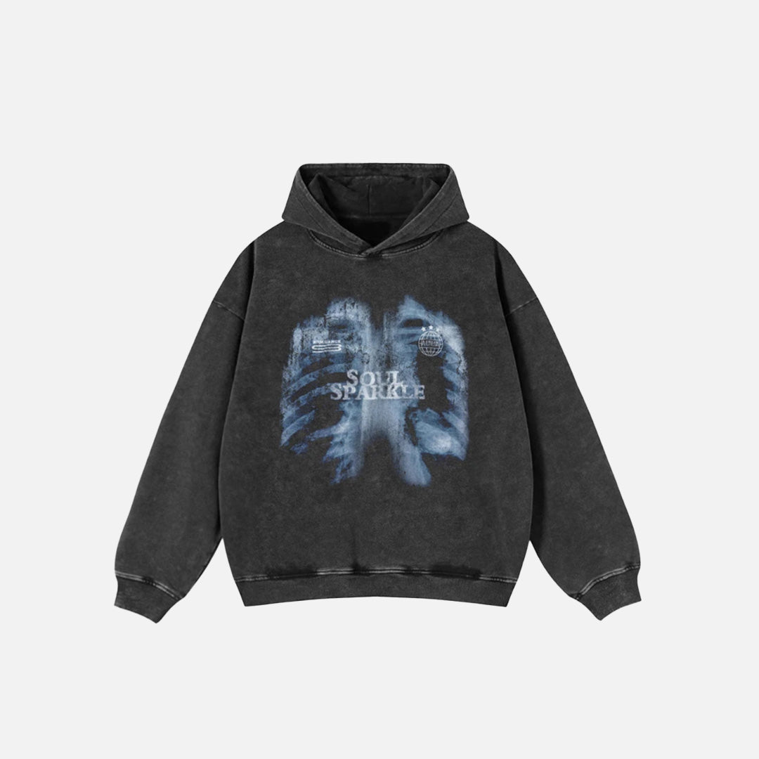 Sweat à capuche Skeleton Radiance