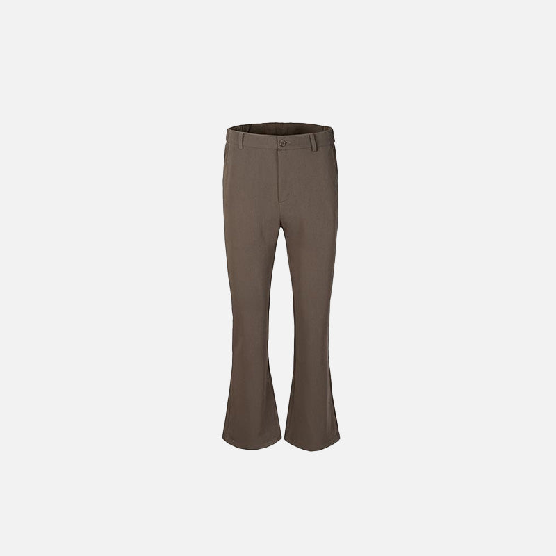 Pantalon classique à pattes d'éléphant