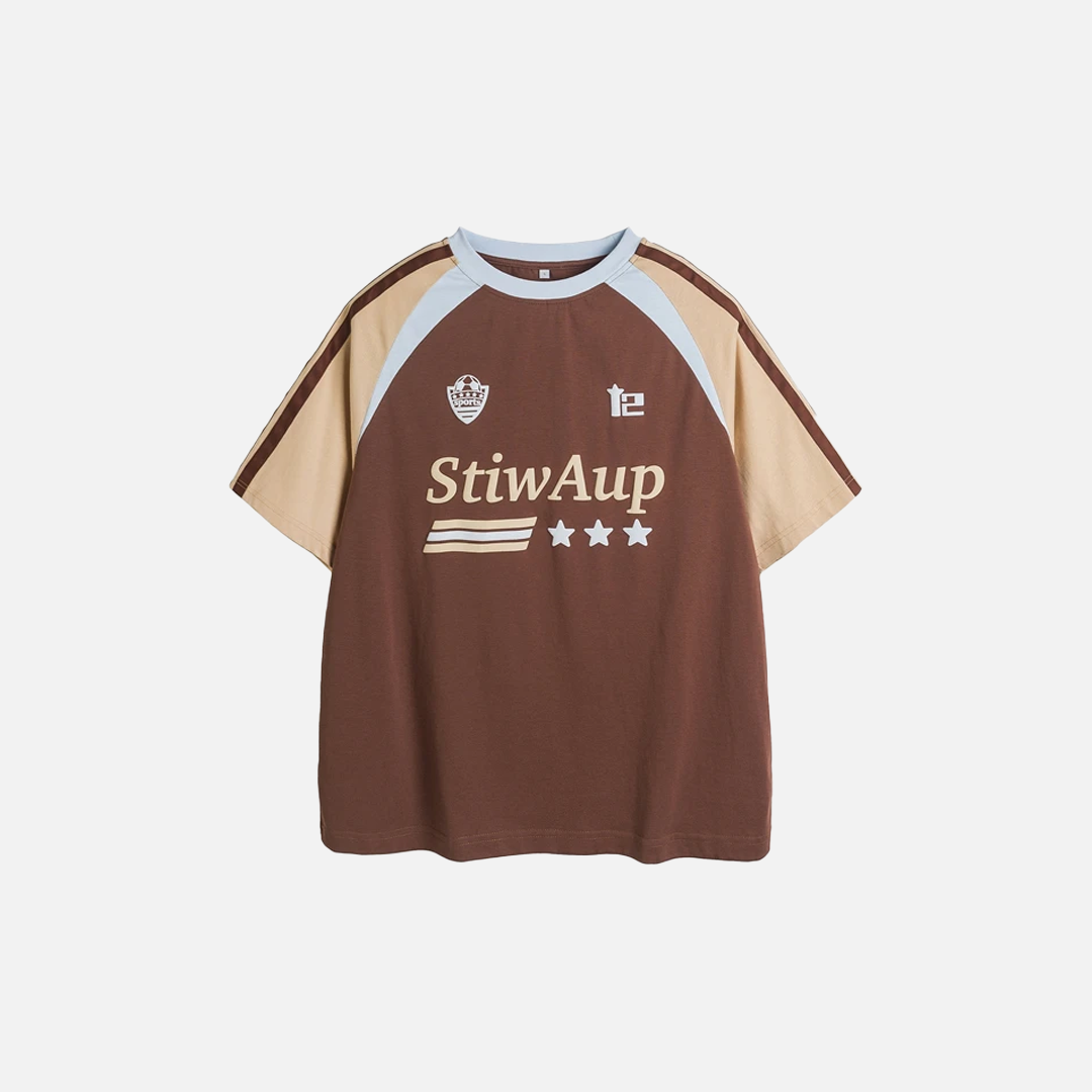 T-shirt graphique de luxe pour femme