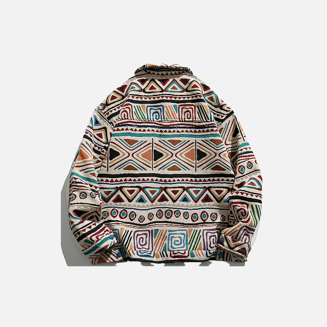 Folk-Custom Retro-Jacke