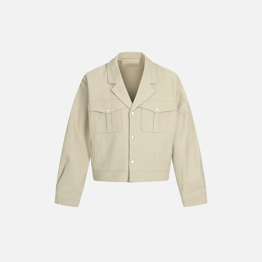 Veste de travail Cleanfit style américain ample et décontractée