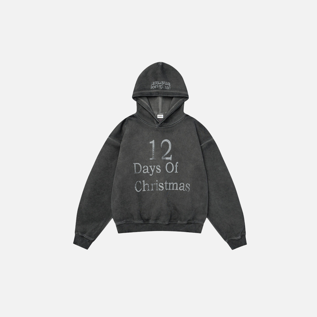Sweat à capuche oversize vintage streetwear Y2K
