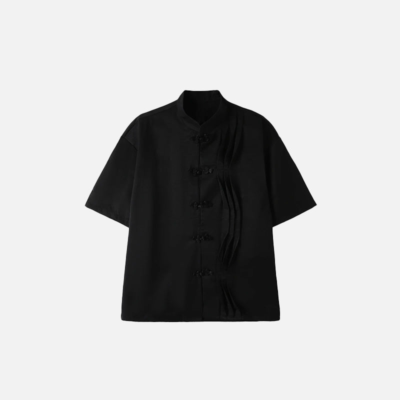 Chemise femme Black Mandarin