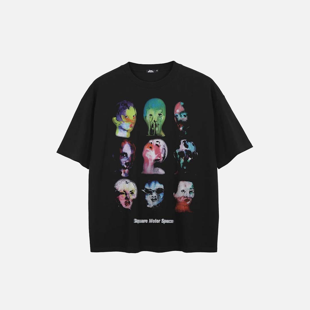 Astro Faces Grafik-T-Shirt