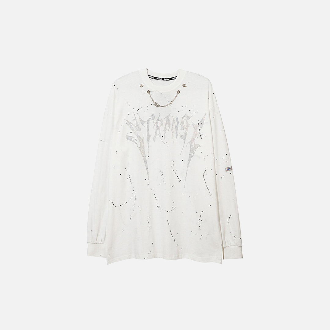 Sweat-shirt étrange