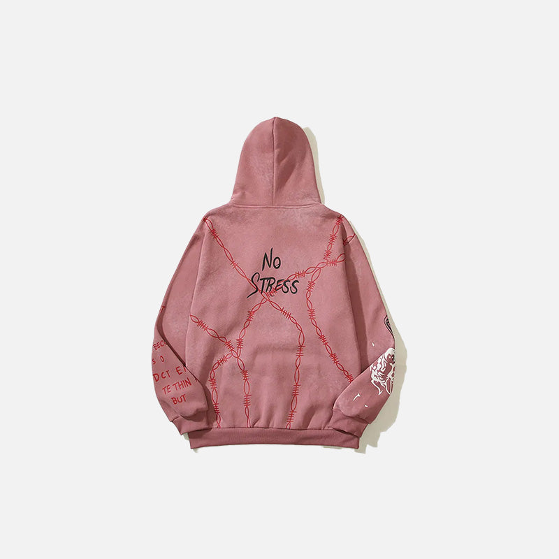 Sweat à capuche graphique Chaos Theory