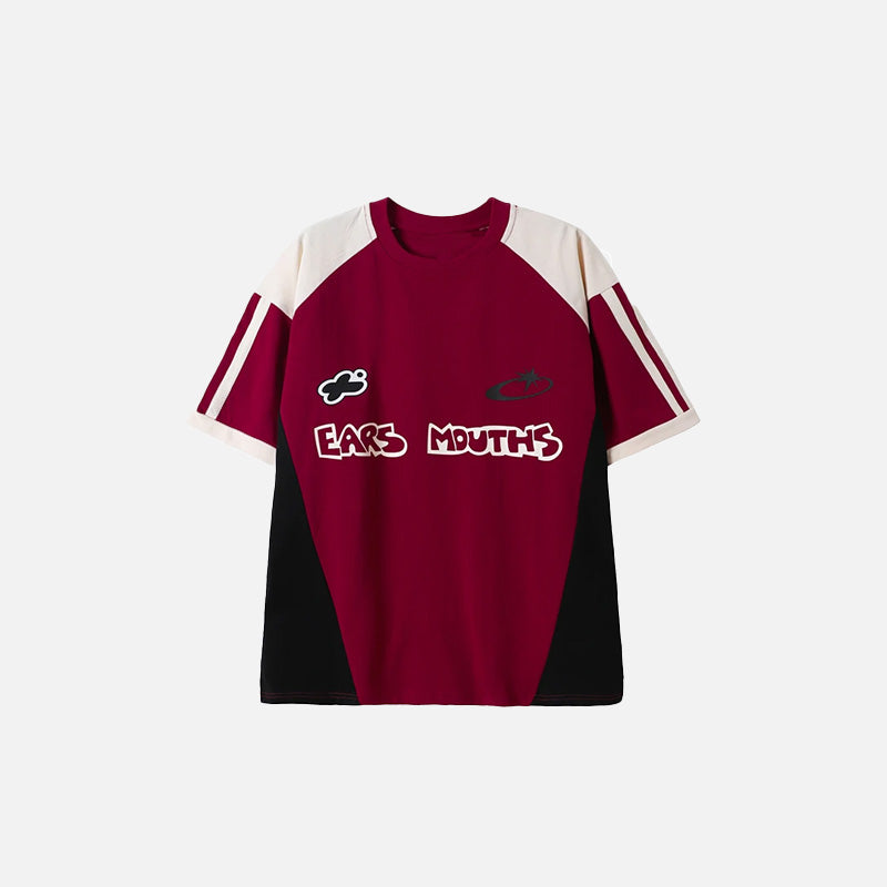 Y2K Vintage Grafik-Sport-T-Shirt