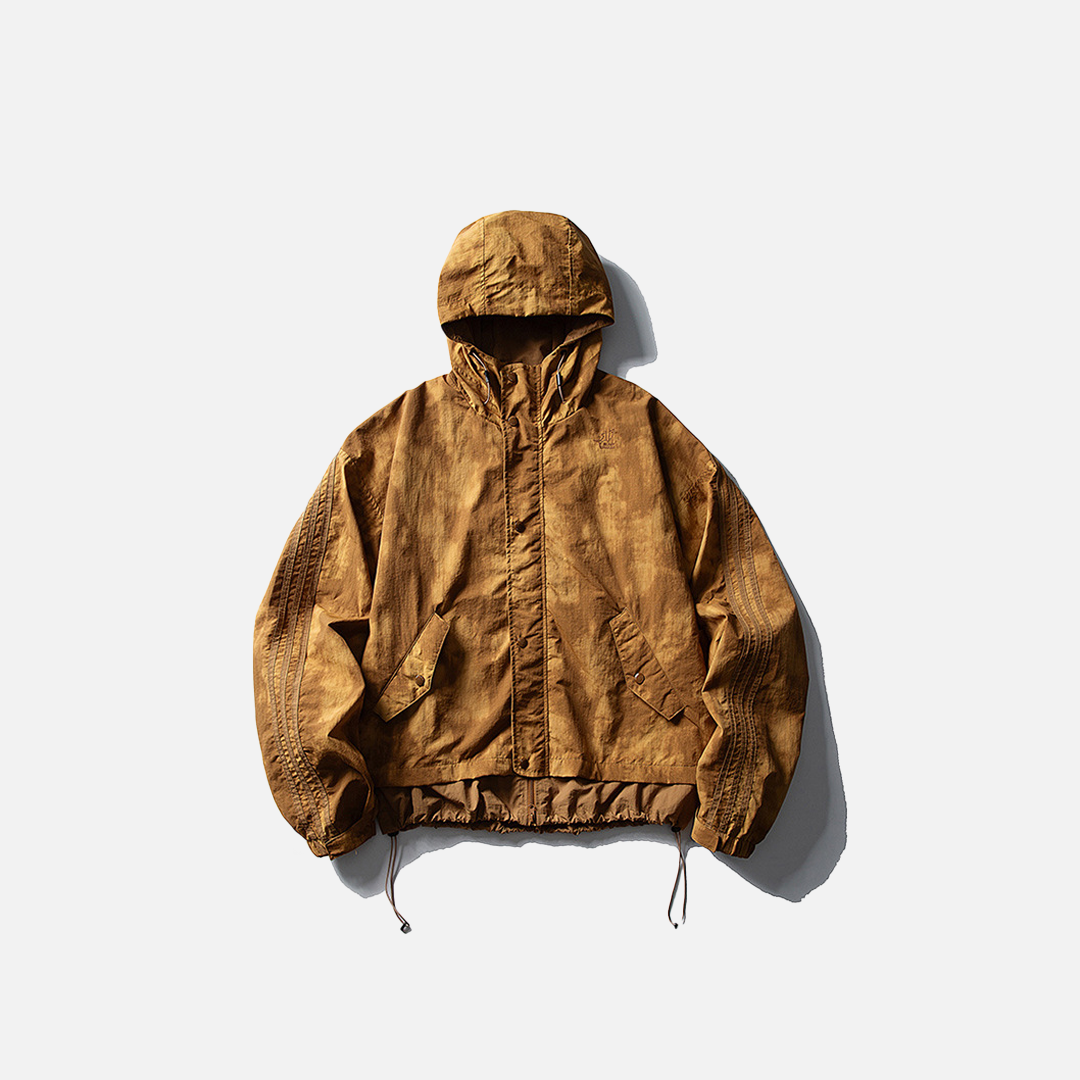 Veste coupe-vent à capuche style montagne Y2K