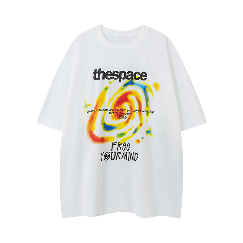Lustiges Oversize-Streetwear-T-Shirt mit Grafik
