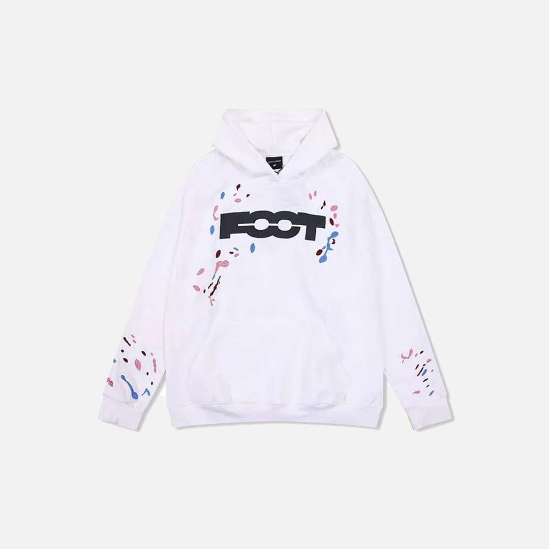 Spring Cool Standard Embroidered Loose Fit Hoodie
