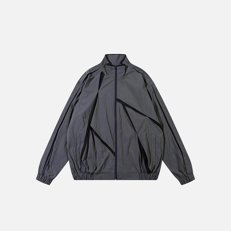Bequeme und kuschelige Windjacke