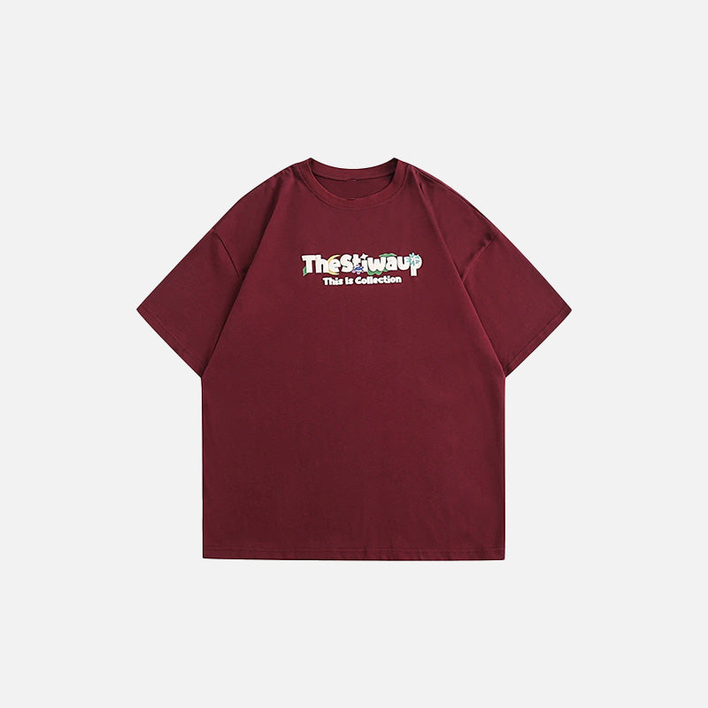 Einfarbiges T-Shirt unbekannter Farbe