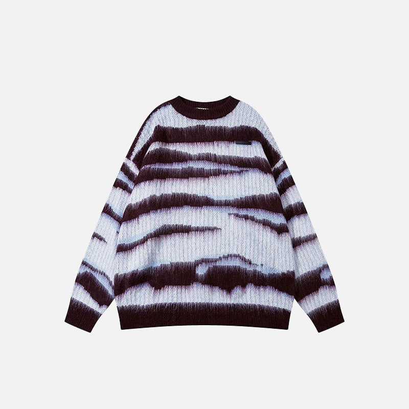 Zebra Lord Streifenpullover