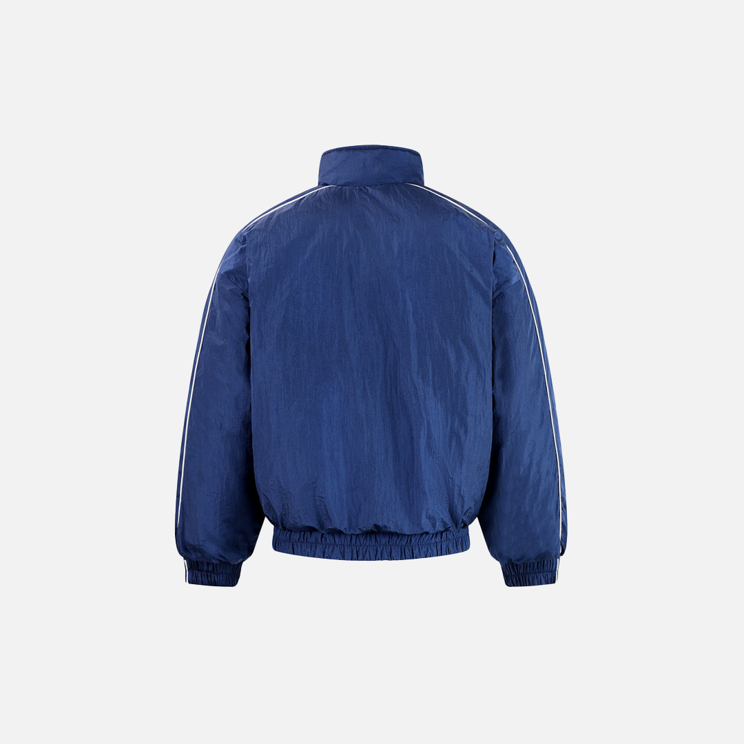 Veste coupe-vent confortable, chaude et ample à col montant