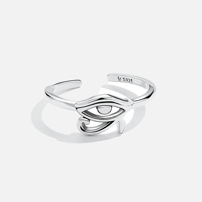 Eye of Horus Egypt 925 Sterling Silver Ring