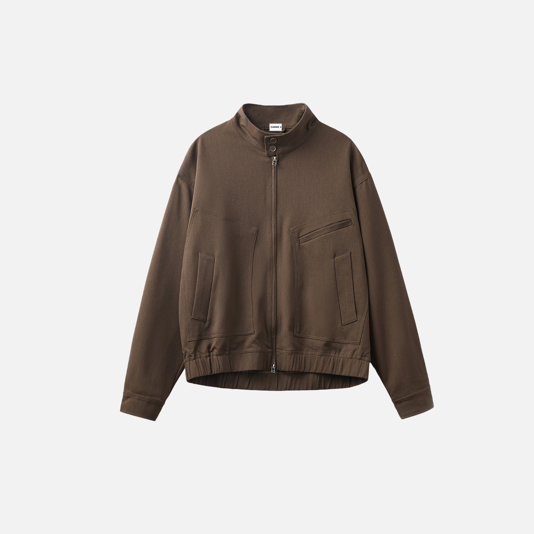 Herren-Jacke im amerikanischen Stil, stilvoll für den Herbst (Y2K)