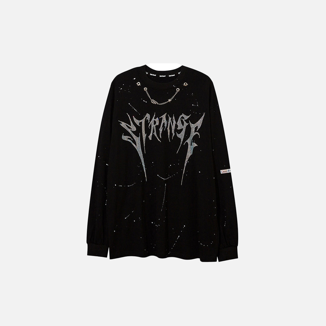 Sweat-shirt étrange