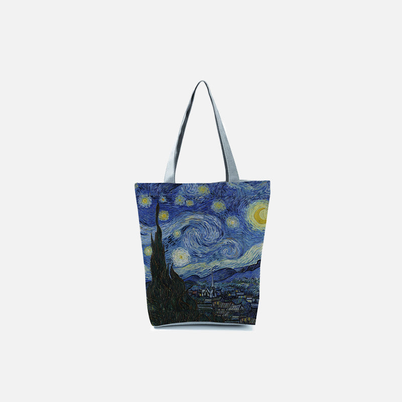 Sac fourre-tout en toile Nuit étoilée