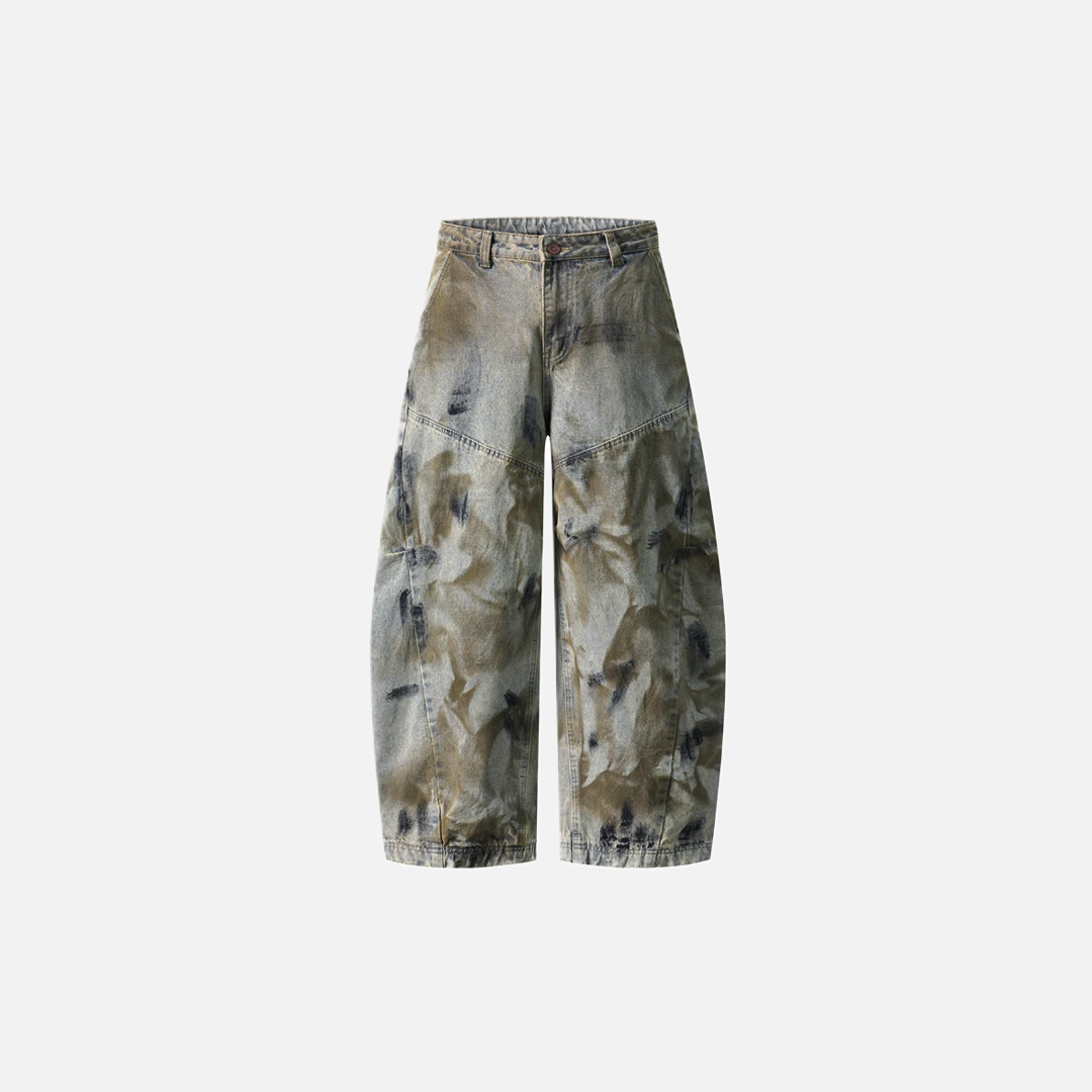 Y2K Strapazierfähige Baggy Wide Leg Jeans