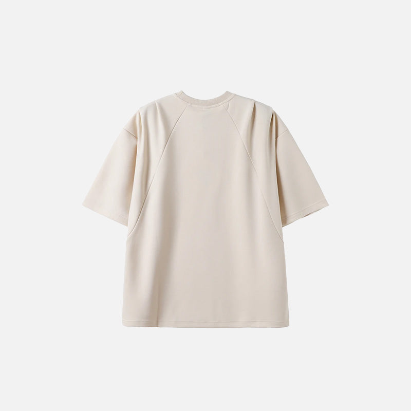 Gestreiftes Oversize-T-Shirt vom Laufsteg