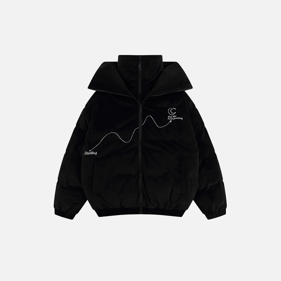 Cottagecore Warm Buddle Steppjacke